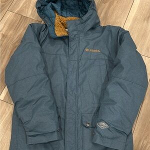 Columbia Kids' Teal Ski Jacket - Size M